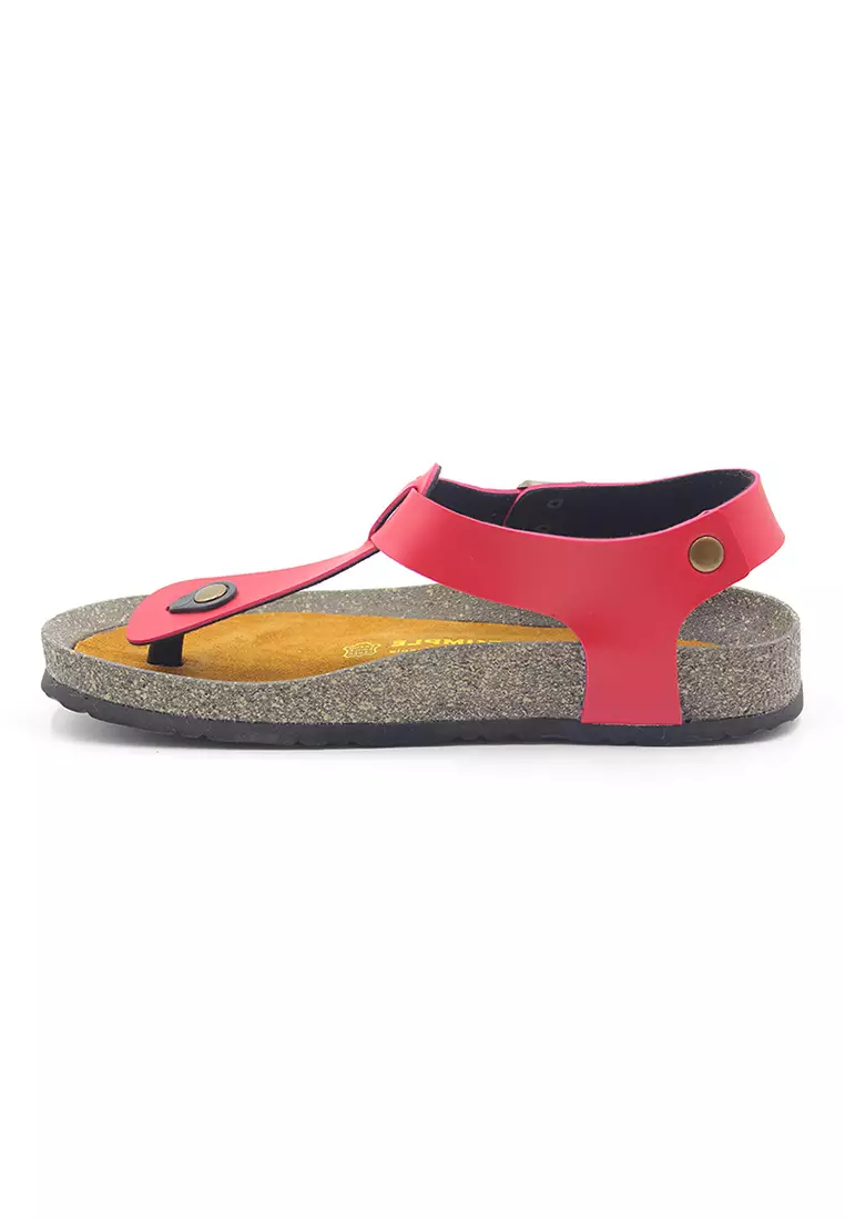 Oxford - Red Sandals & Flip Flops & Slipper