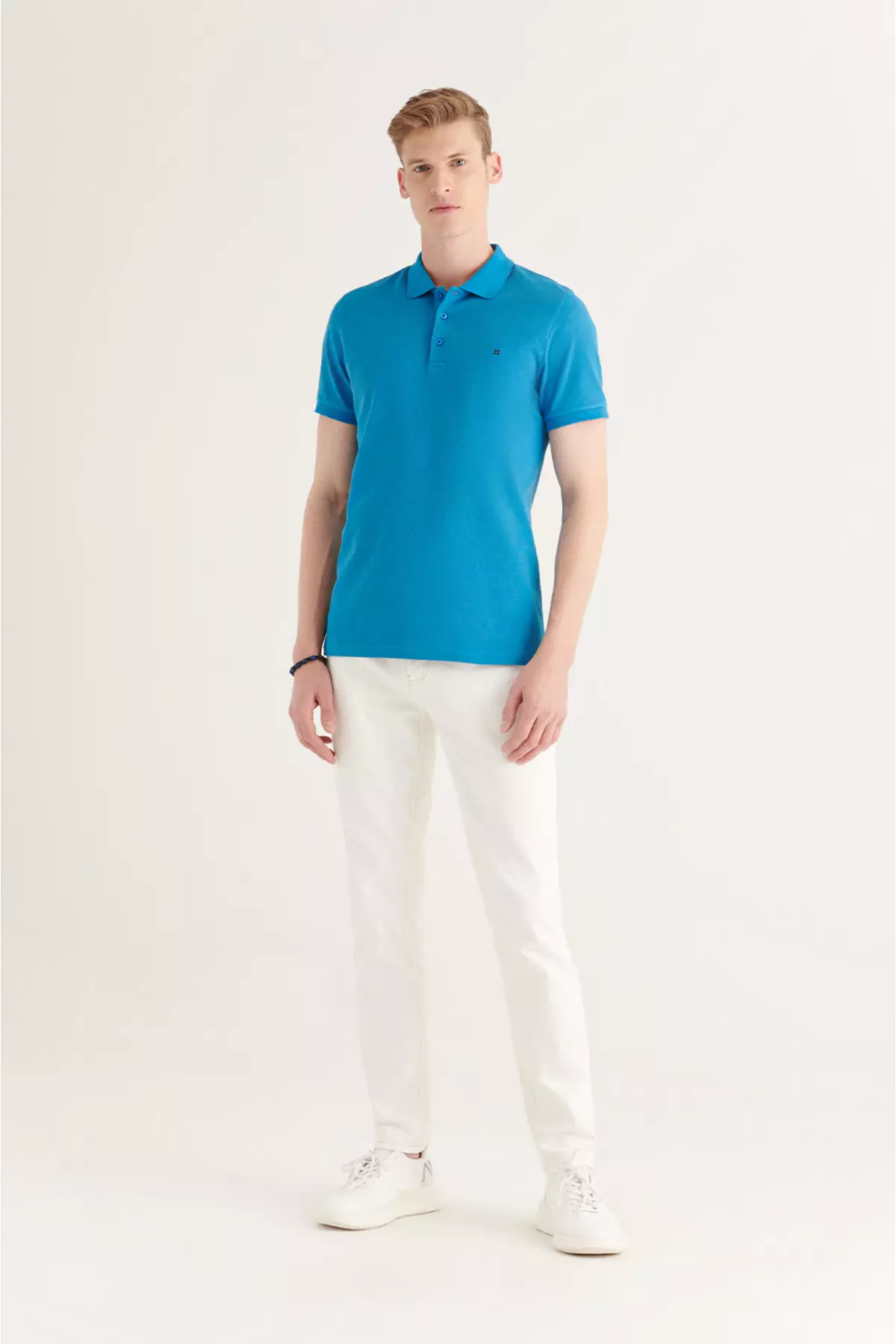 Cotton Embroidery Polo Shirt