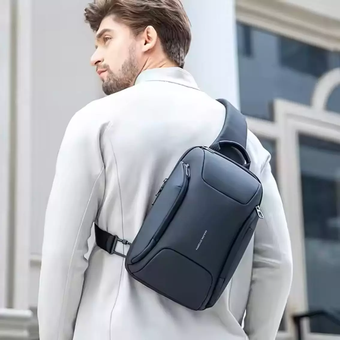 Mark Ryden MR7730 Tas Selempang Pria Crossbody Sling Bag - BLACK