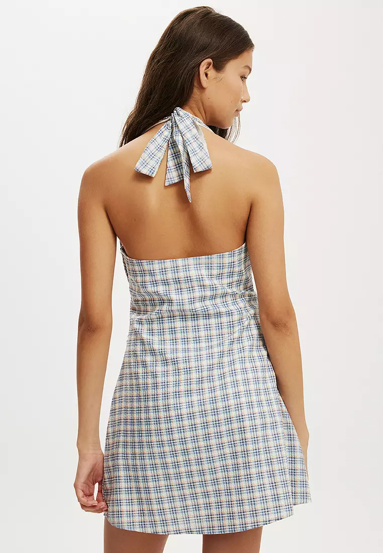 Haven Halter Mini Sundress