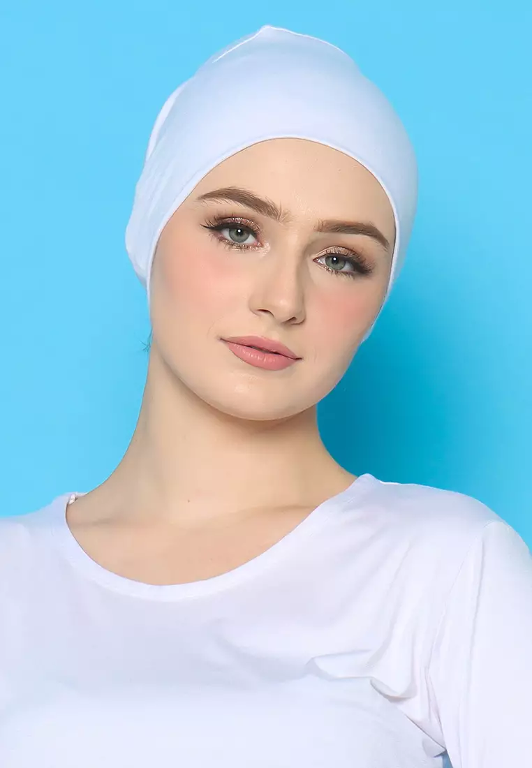 JV Hasanah Ciput Rayon White | Ciput Polos Rayon Adem