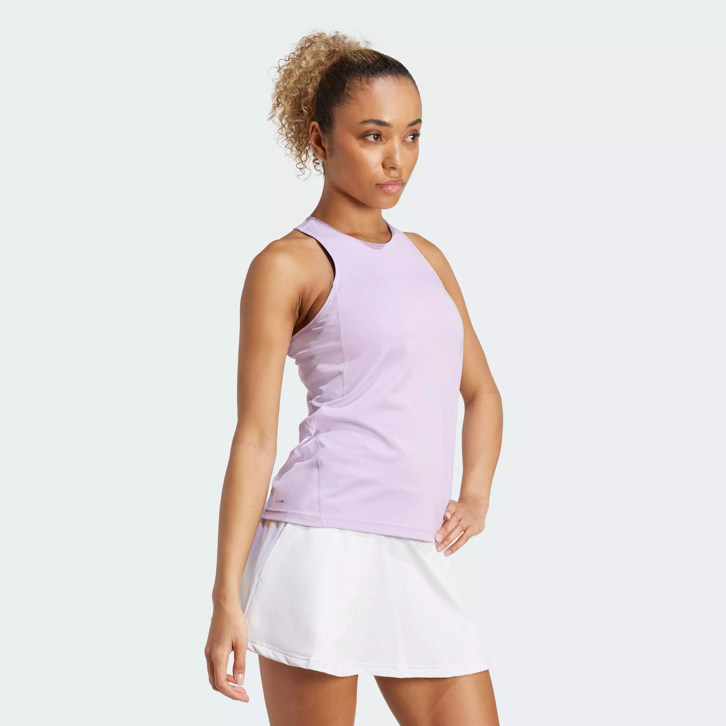 Tennis Club Tennis Climacool Tank Top Women Purple JV7810