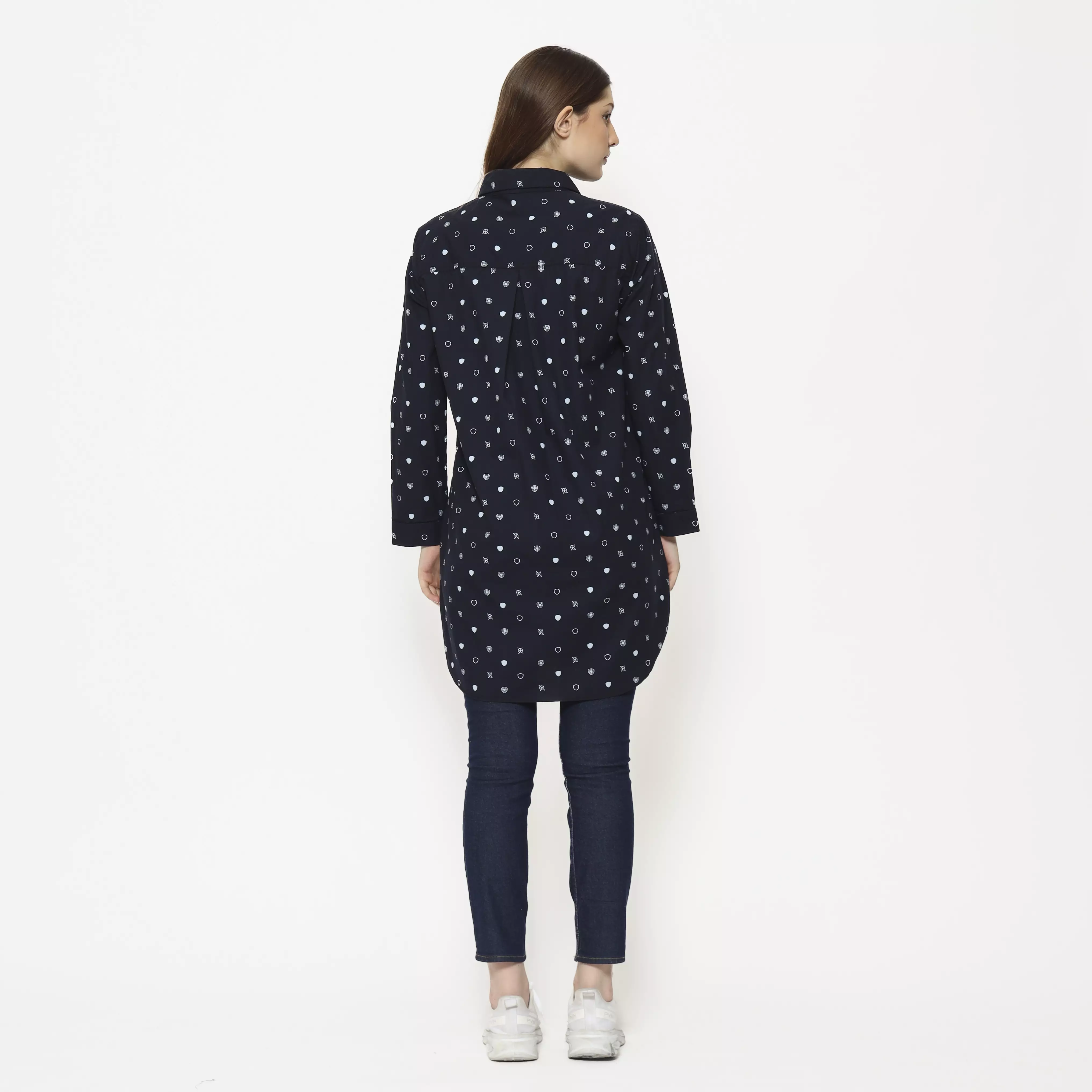 Planet Surf Clothing Kemeja lengan panjang Wanita Loki Tunic Planet Surf