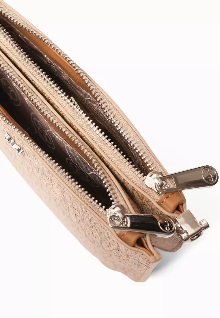 Helah Crossbody Bag (Coated Monogram)