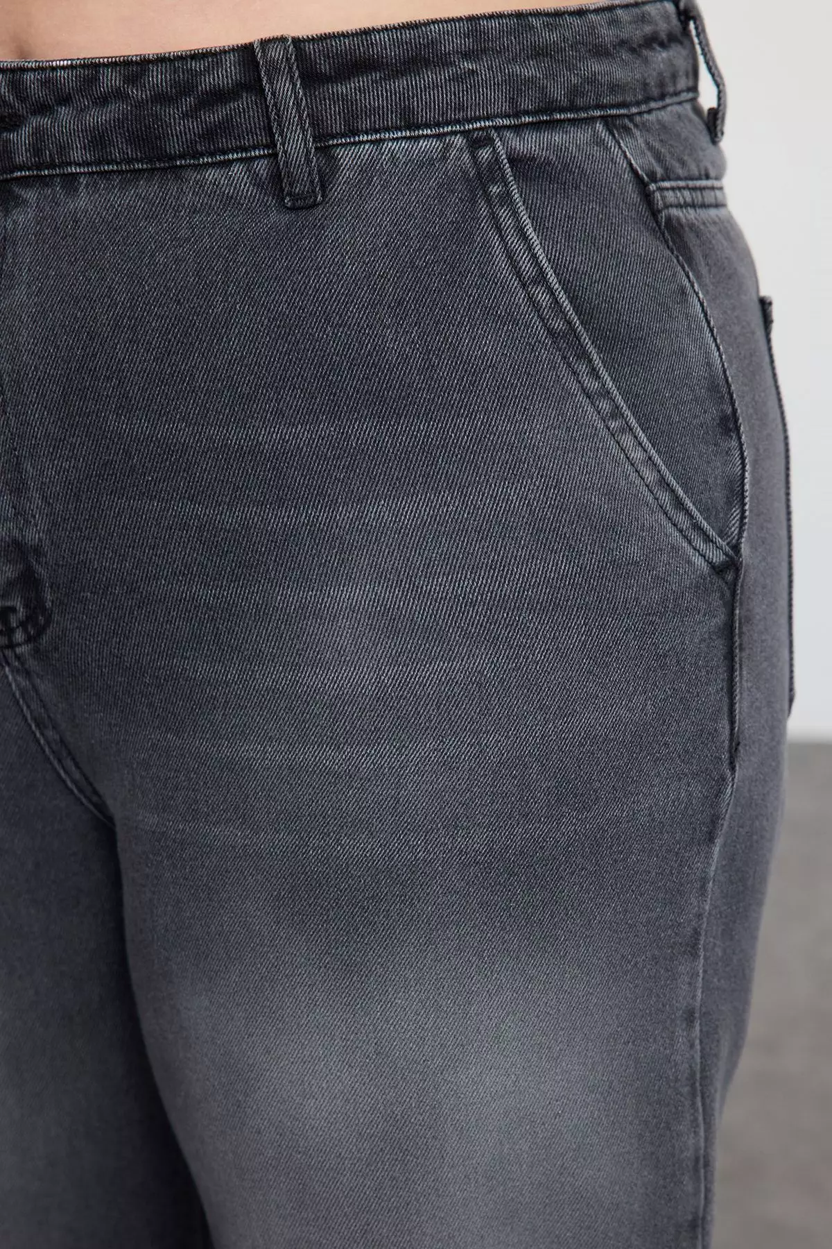 High Waist Wide Leg Plus Size Wide Leg Jeans