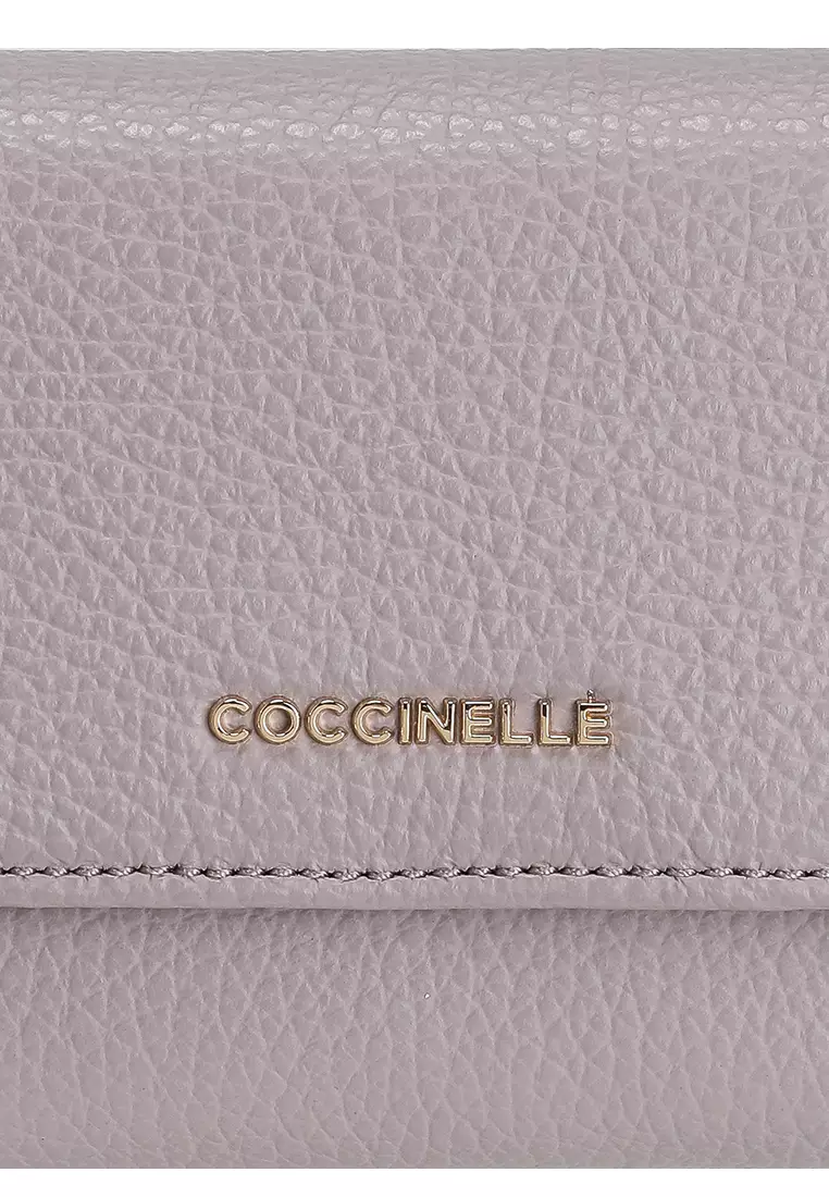 Metallic Soft Trifold Wallet