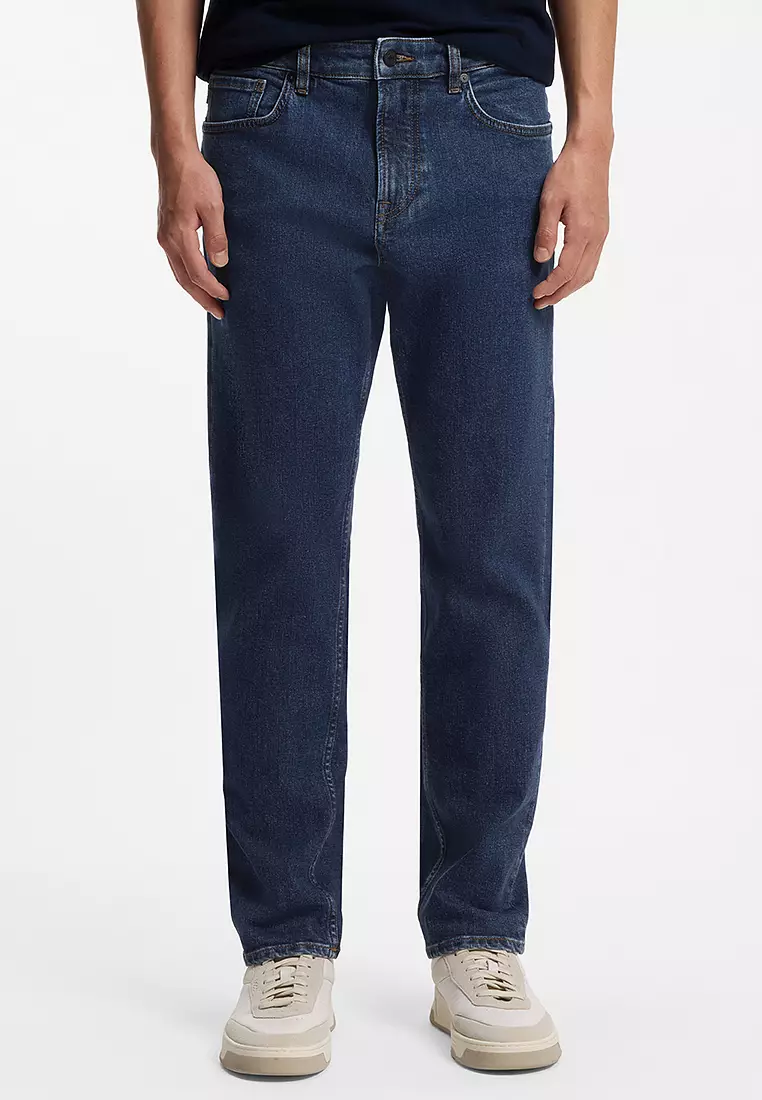 Buy BOSS RE.MAINE Regular Fit Jeans - BOSS Orange 2026 Online | ZALORA