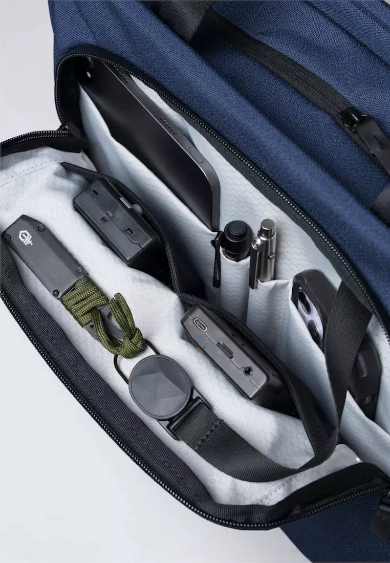 Alpaka Bravo Tote Bag - Axoflux Blue