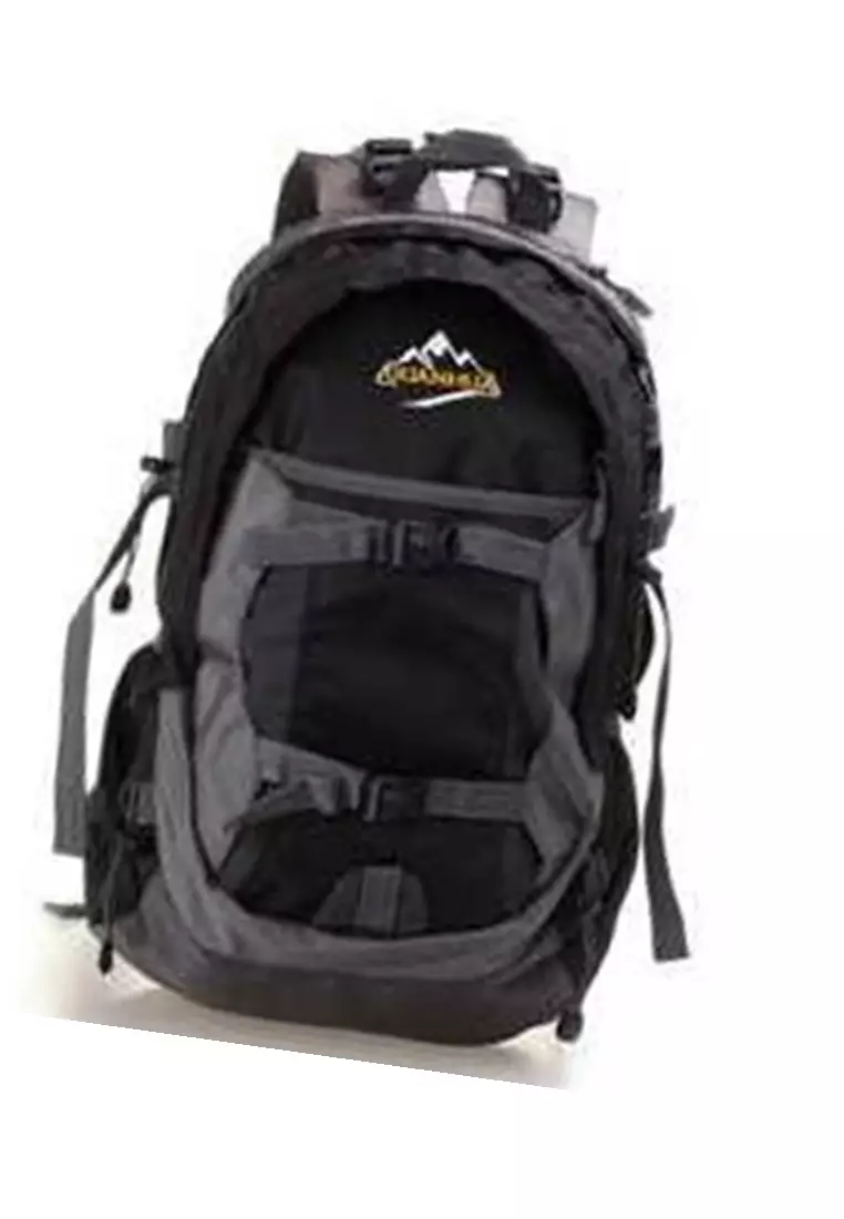 Victor Tas Ransel Pria Mountaineering 35L Waterproof Many Slot Material Nylon ORIGINAL - Black