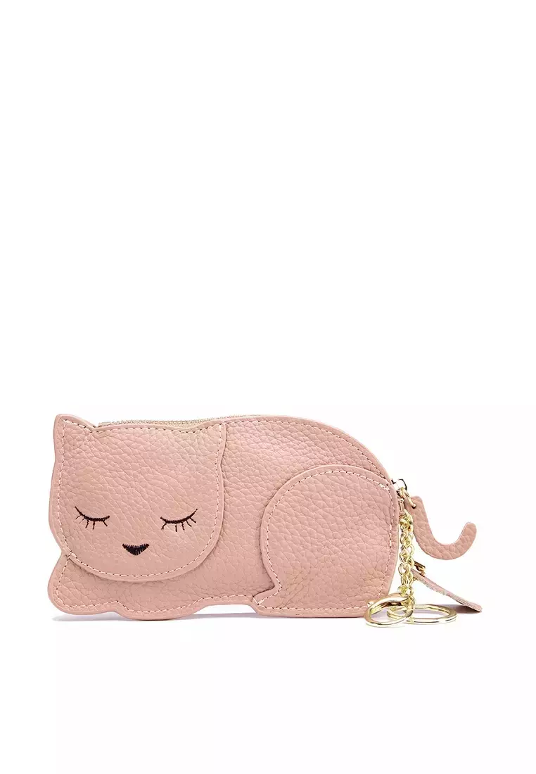Leather Kitten Ultra-Thin Coin Purse