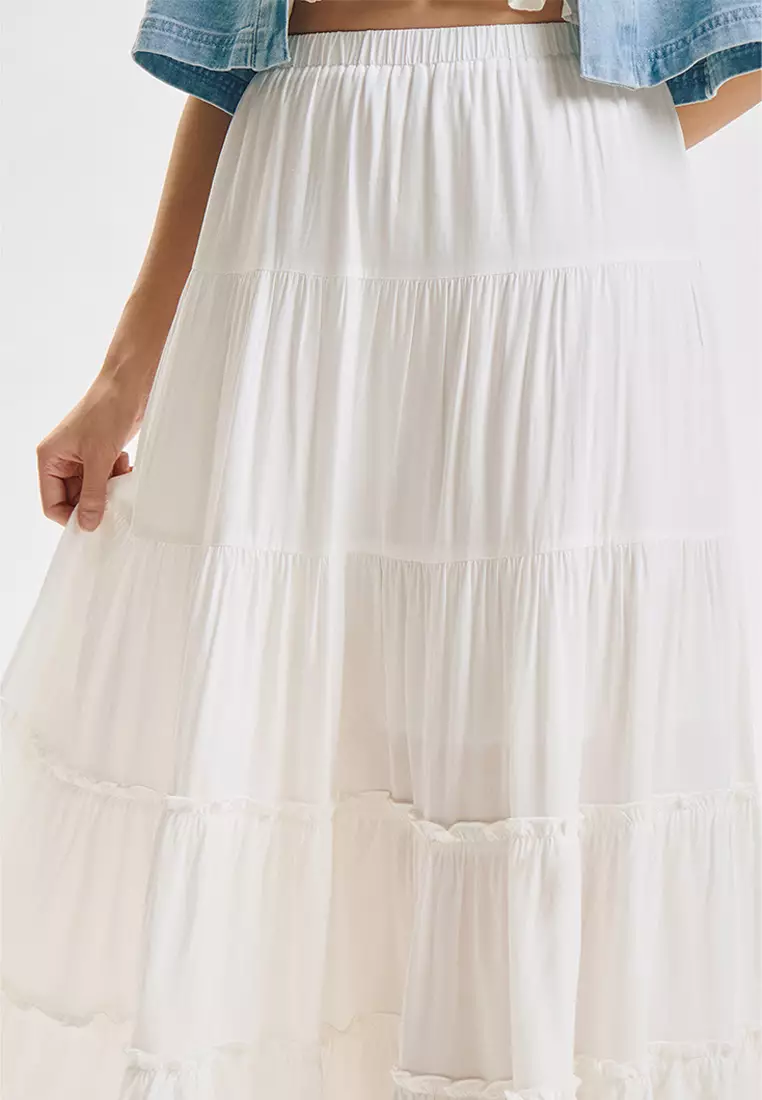 Maxi Tiered Skirt