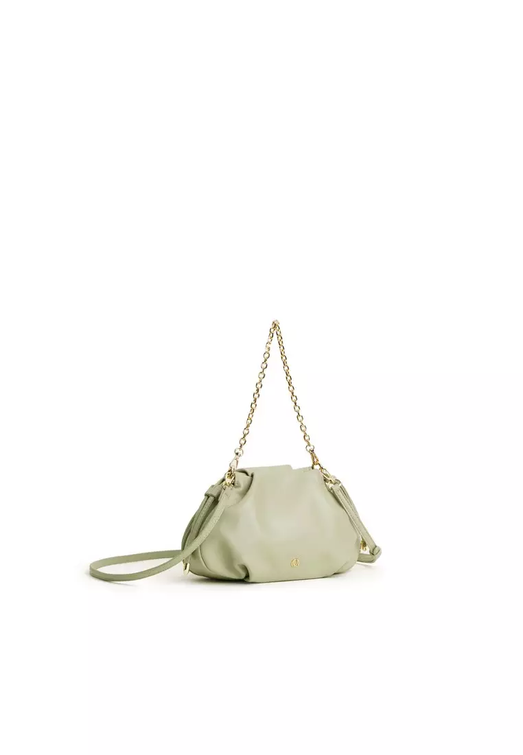 Calvin klein hotsell avery pebble satchel