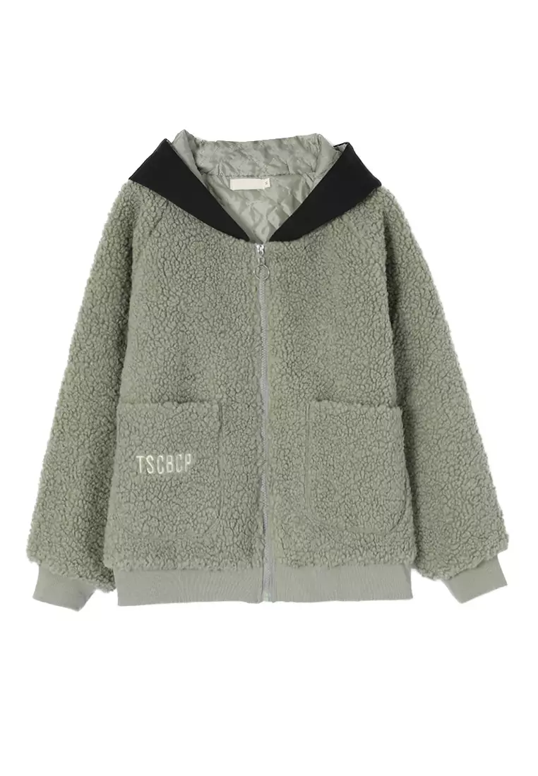 Faux lamb deals jacket