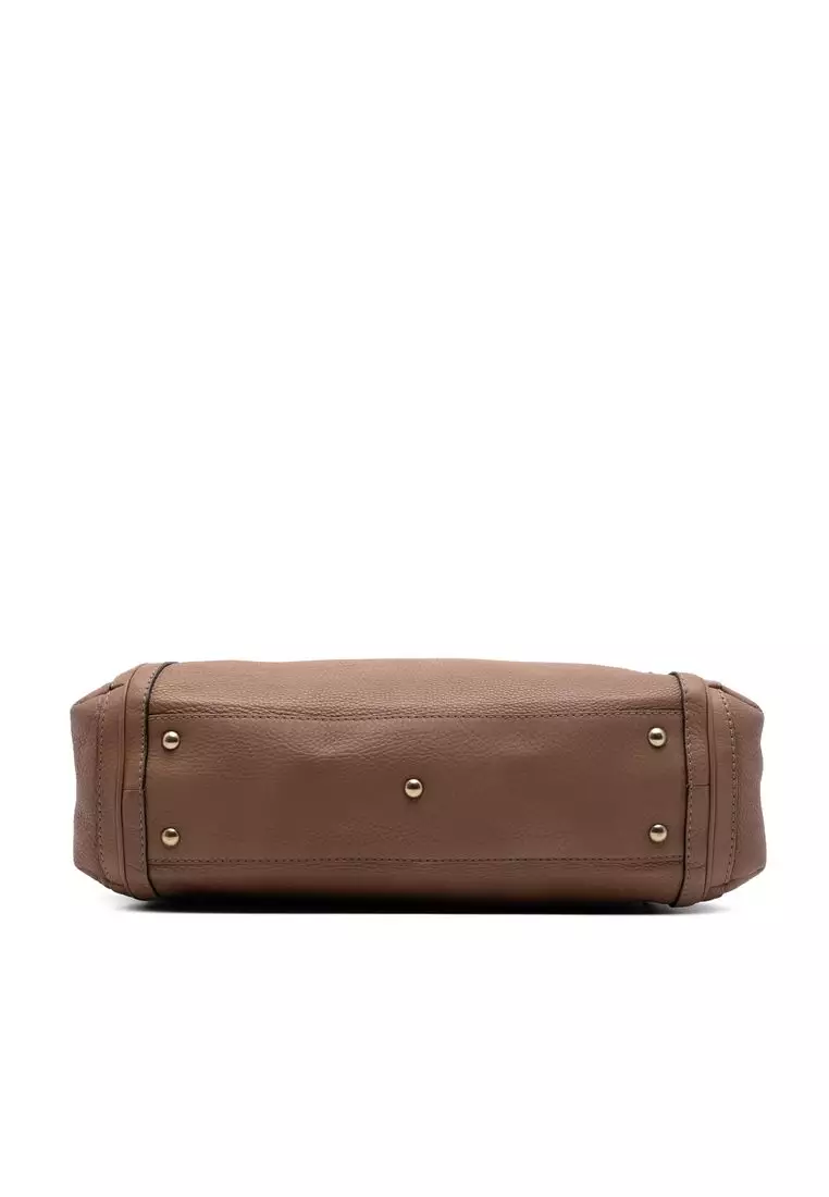 Pre-Loved Gucci Calfskin Bella Convertible Tote