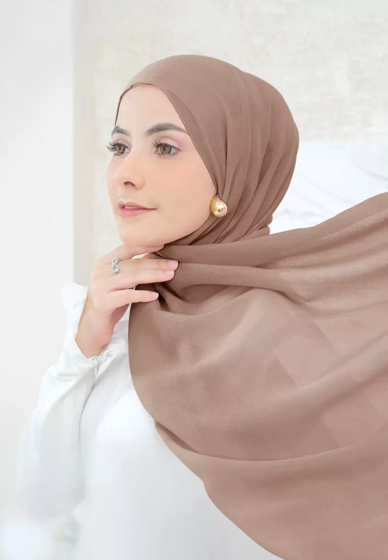 Cotton Bee - Ramya Shawl | Pashmina Viscose - Mocha Mousse