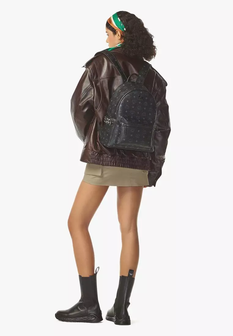 Stark Side Studs Backpack in Visetos