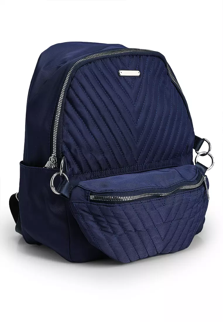 NUVEAU Quilted Nylon Backpack 2025 Buy NUVEAU Online ZALORA