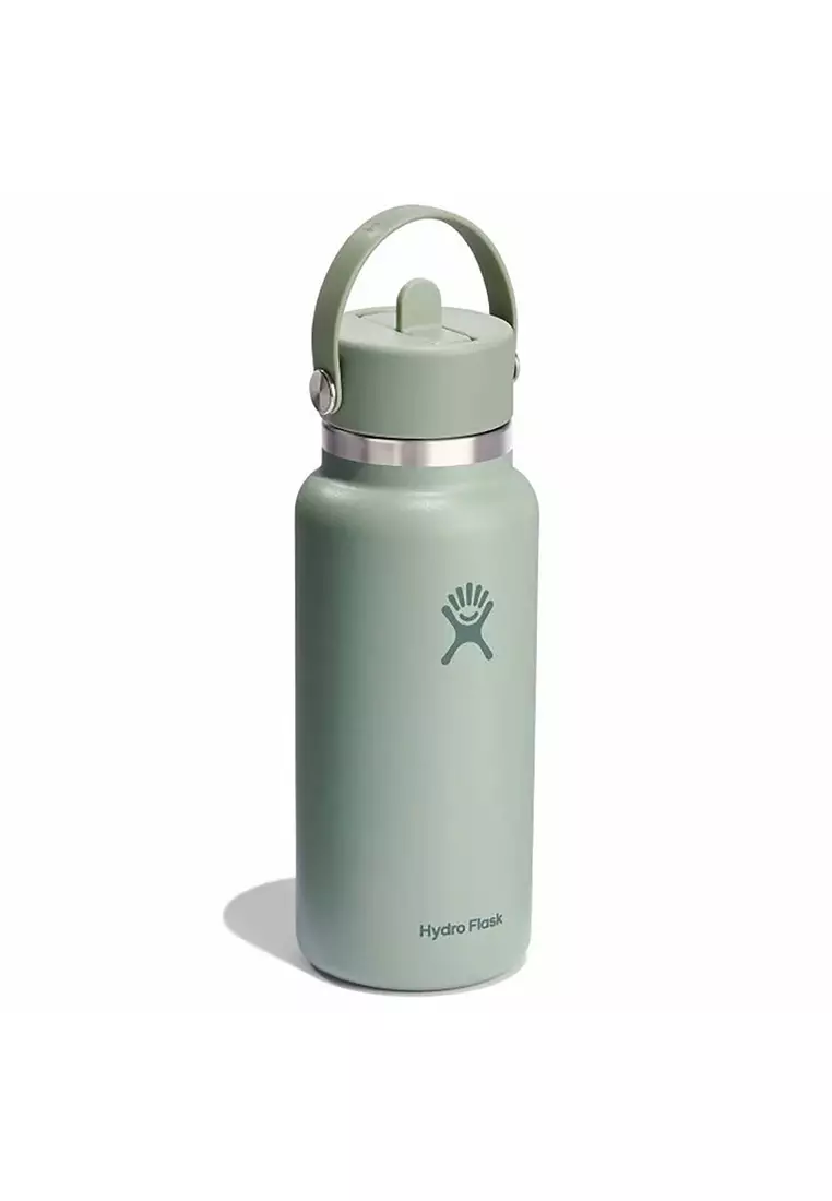 Wide Flex Straw Cap Tonal Agave 32 oz