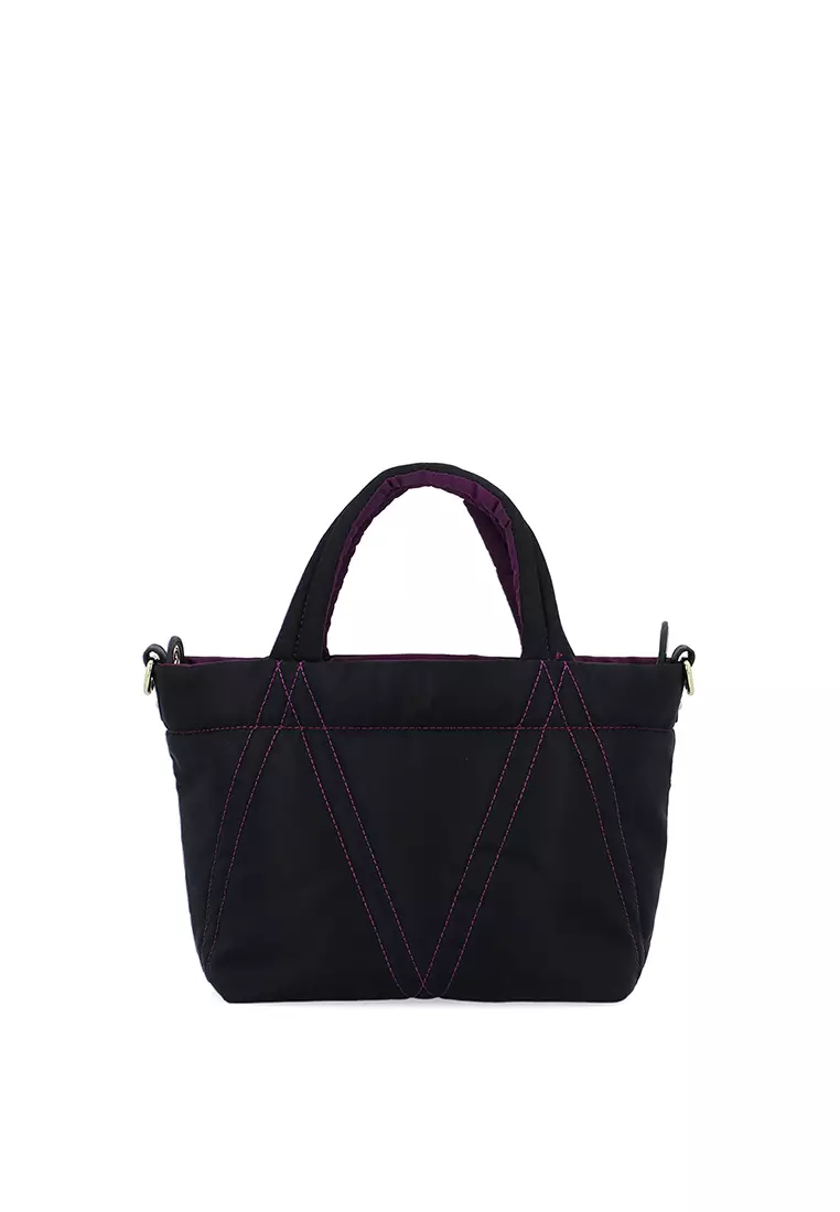 V-Earth Nylon Tote S - Black