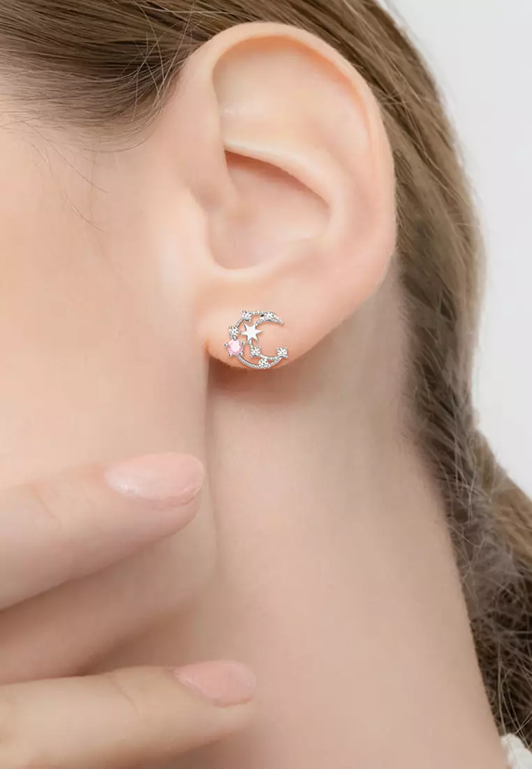 Celestial stud earrings sale