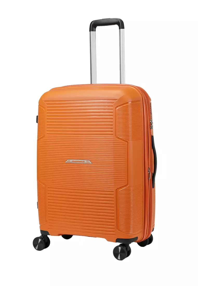 Hummer Overland 24＂ Polypropylene [PP] Hard Case Expandable TSA Lock Secure Zip Luggage - 13851424