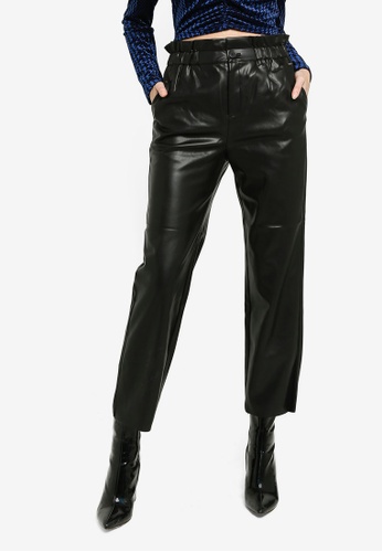 Buy Pepe Jeans Nika Pu High Waist Pants 2021 Online Zalora Singapore