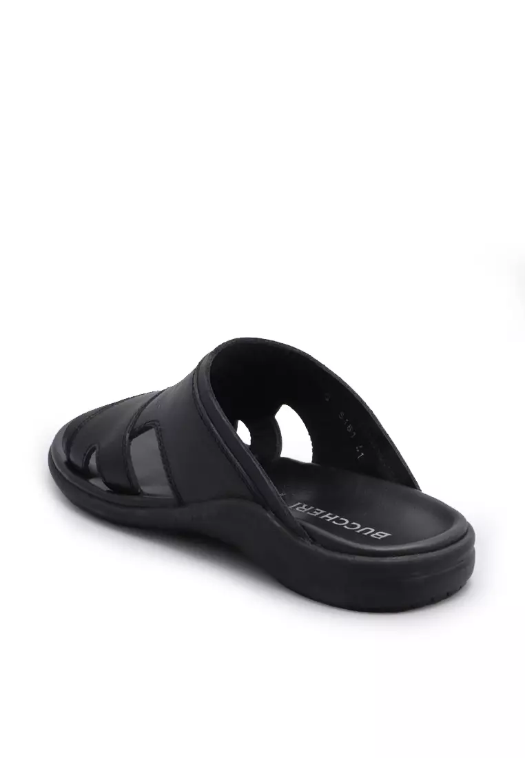 Buccheri Chidi Sandal Pria Black