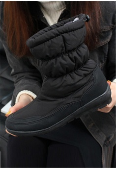 discount 60% Black 37                  EU NoName Black water booties WOMEN FASHION Footwear Waterproof Boots 