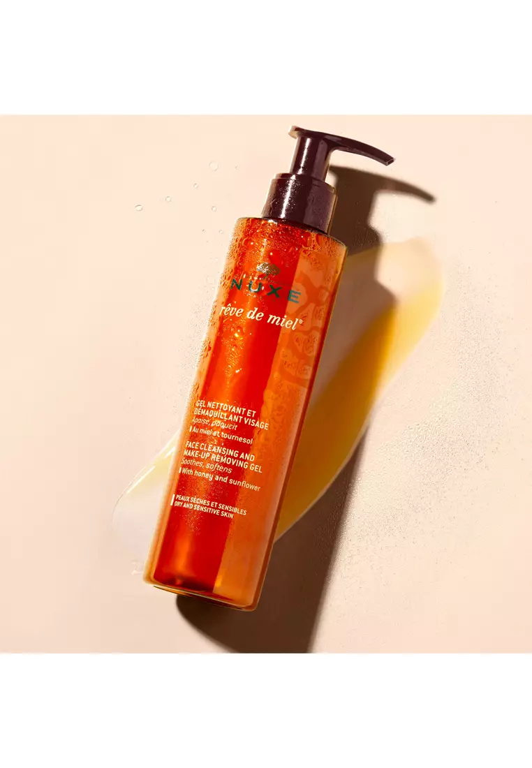Gentle Face Cleanser and Makeup Removing Gel Rêve de Miel®