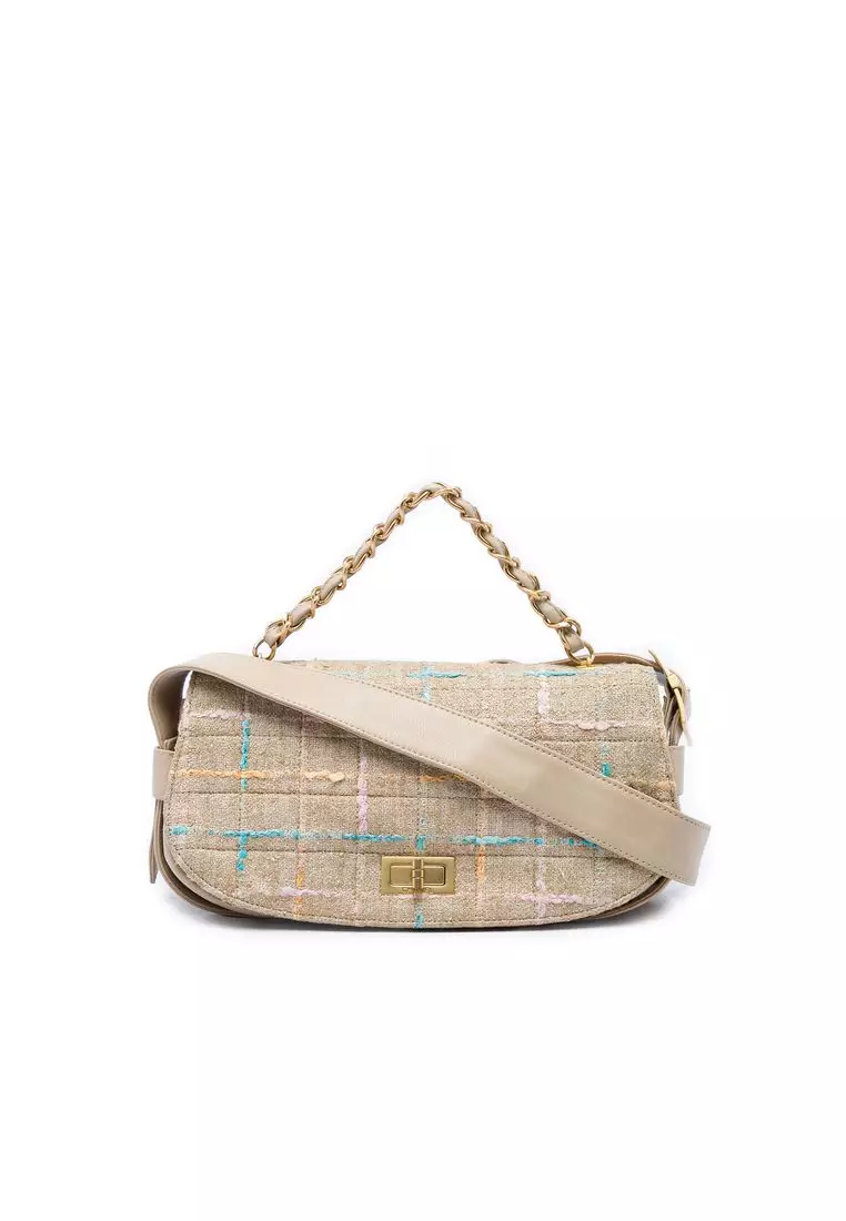 Buy Chanel Pre-Loved Chanel Chocolate Bar Tweed Mademoiselle