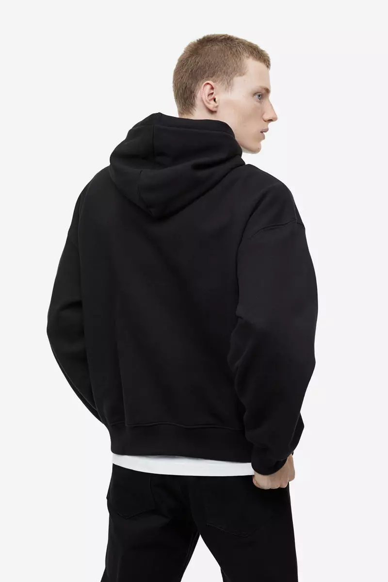 Buy H&M Oversized Fit Cotton hoodie Online