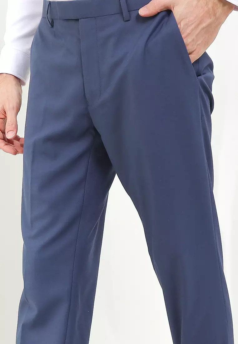 Slim Fit Stretch Suit Trousers