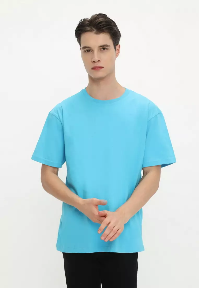 NX T-Shirt Cotton Combed Tebal Pria 207370321