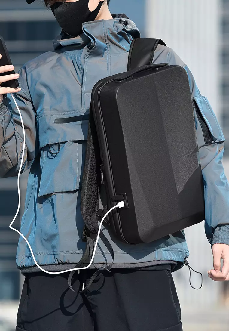 Waterproof Expandable Hard Shell Travel Backpack HA1807