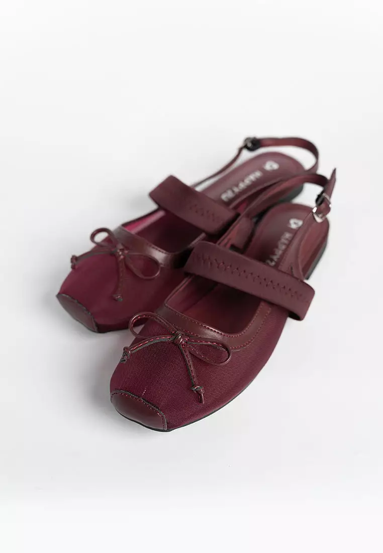 Brynn Ribbon Slingback Flats
