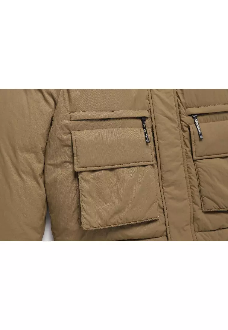 男女同款CUON口袋羽絨外套