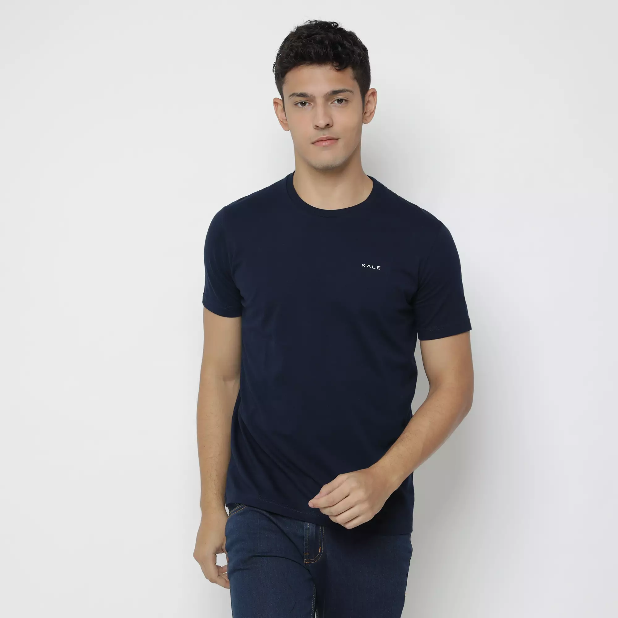 Kale Arion Navy / T-Shirt Pria Lengan Pendek / Unisex