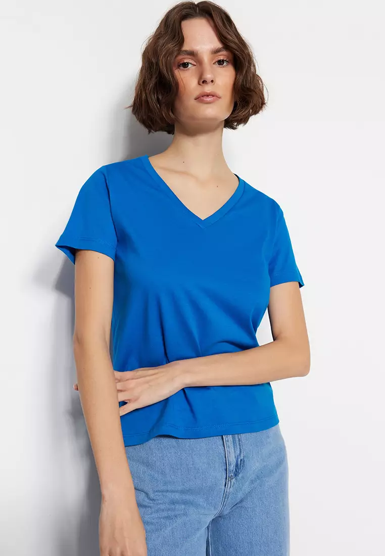 2-Pack V-Neck T-Shirts