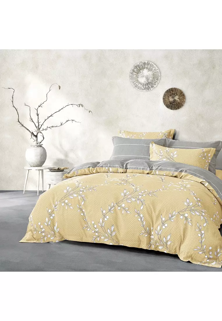 Buy Epitex Epitex Hybrid Botanic Silk Bedset 1200 Thread count