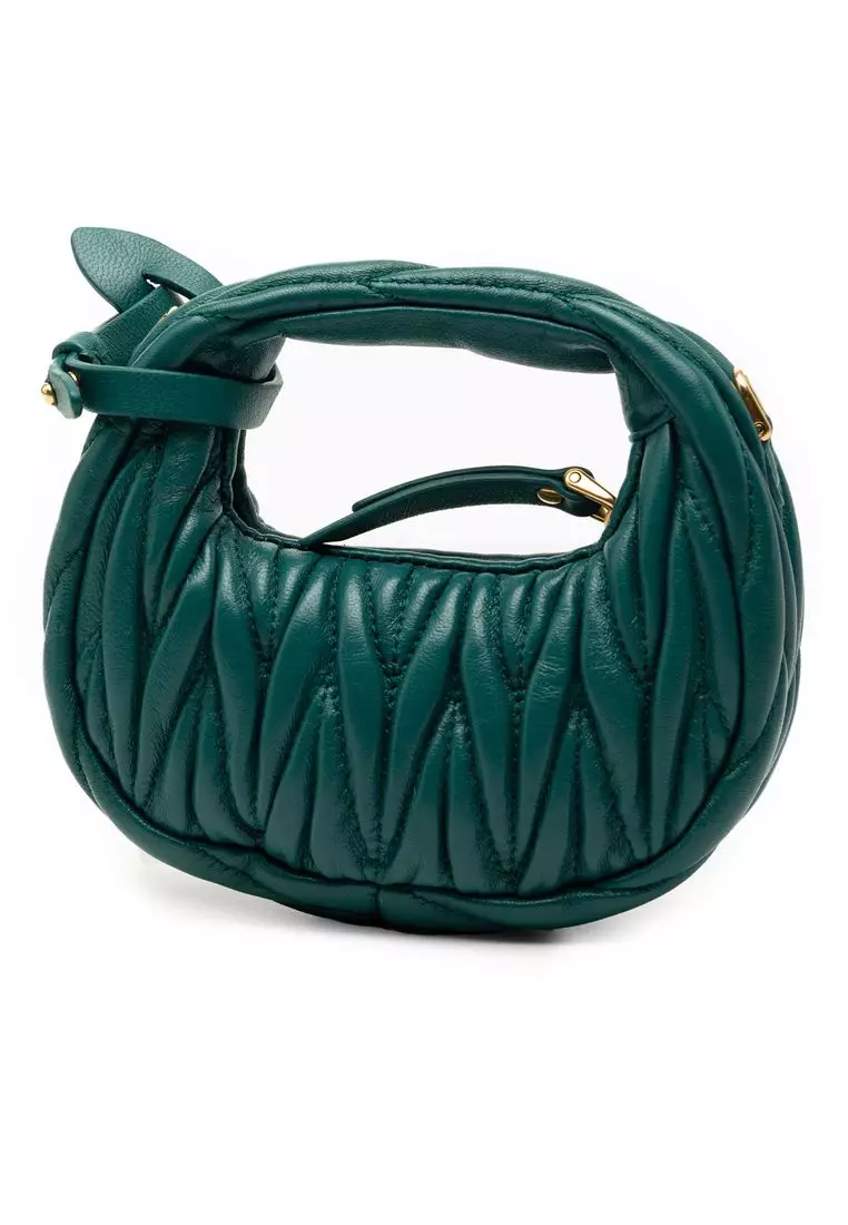 二手 Miu Miu Micro Nappa Matelasse Wander Bag