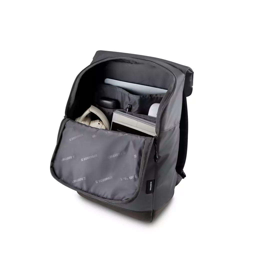 Modest 1.3 Laptop Backpack 15-Inch Tas Ransel Kerja Kuliah Sekolah Durable Tahan Air 20 L - Abu