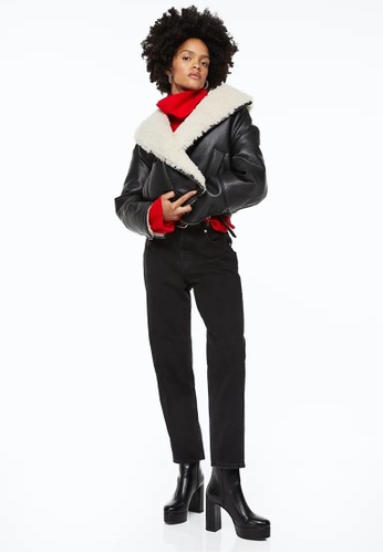 tapered high ankle jeans h&m