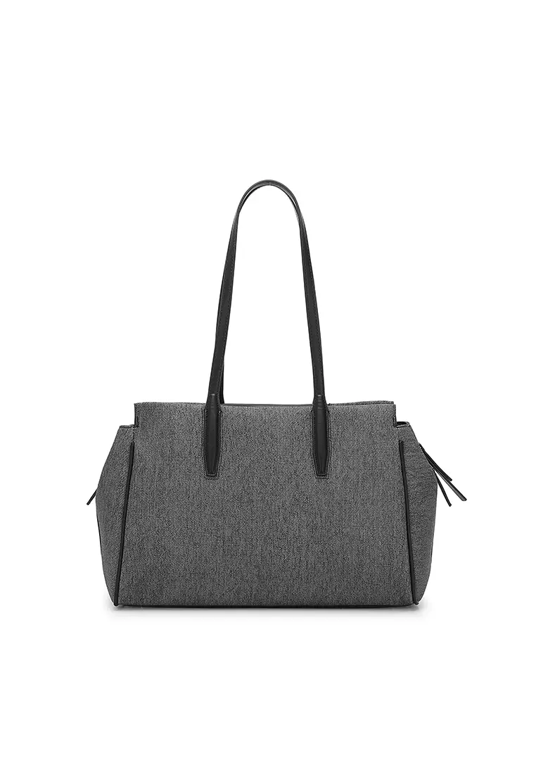 Women's Top Handle Bag / Sling Bag / Crossbody Bag / Shoulder Bag (Tas Tangan Wanita / Tas Selempang Wanita / Tas Bahu Wanita) - Hitam