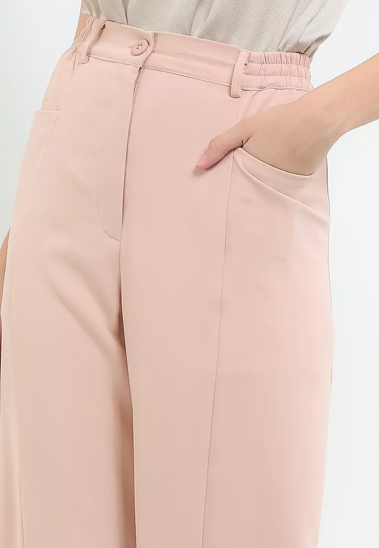 Celana Shabet Peach - Vira Long Pants