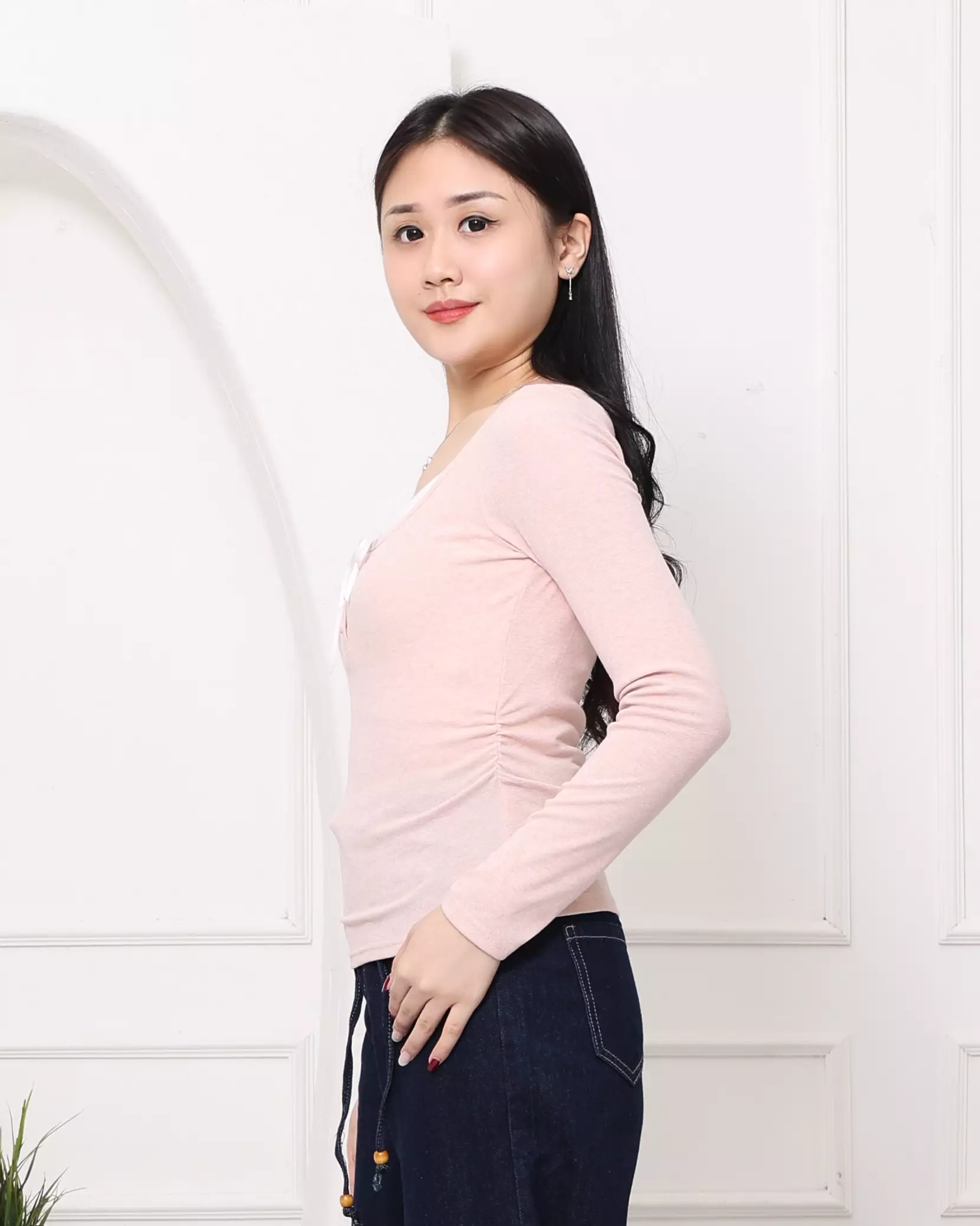 Gaeun Blouse in Pink