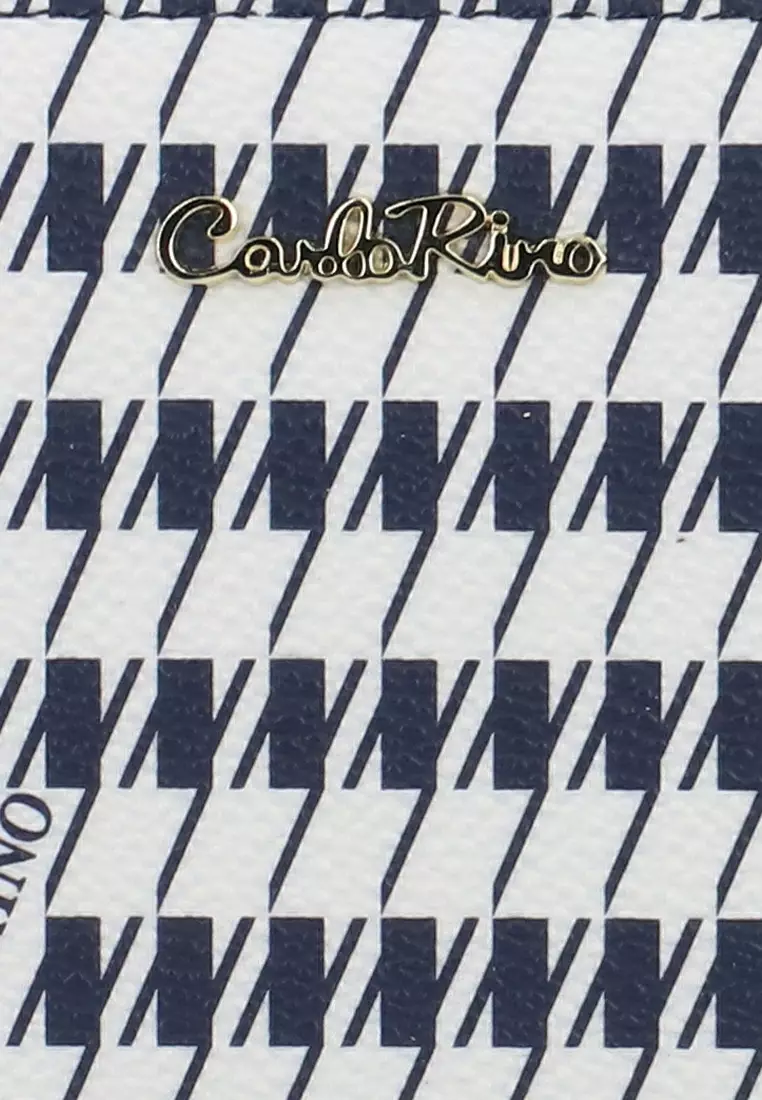 Buy Carlo Rino CR Marina Zip-Around Wallet - Dark Blue 2026 Online ...