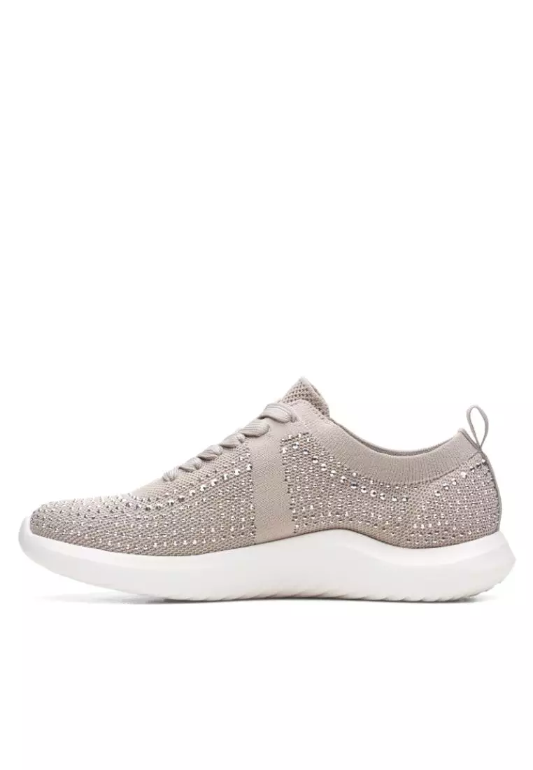 Buy Clarks CLARKS Nova Spark Stone Knit Womens Sport Shoes 2024