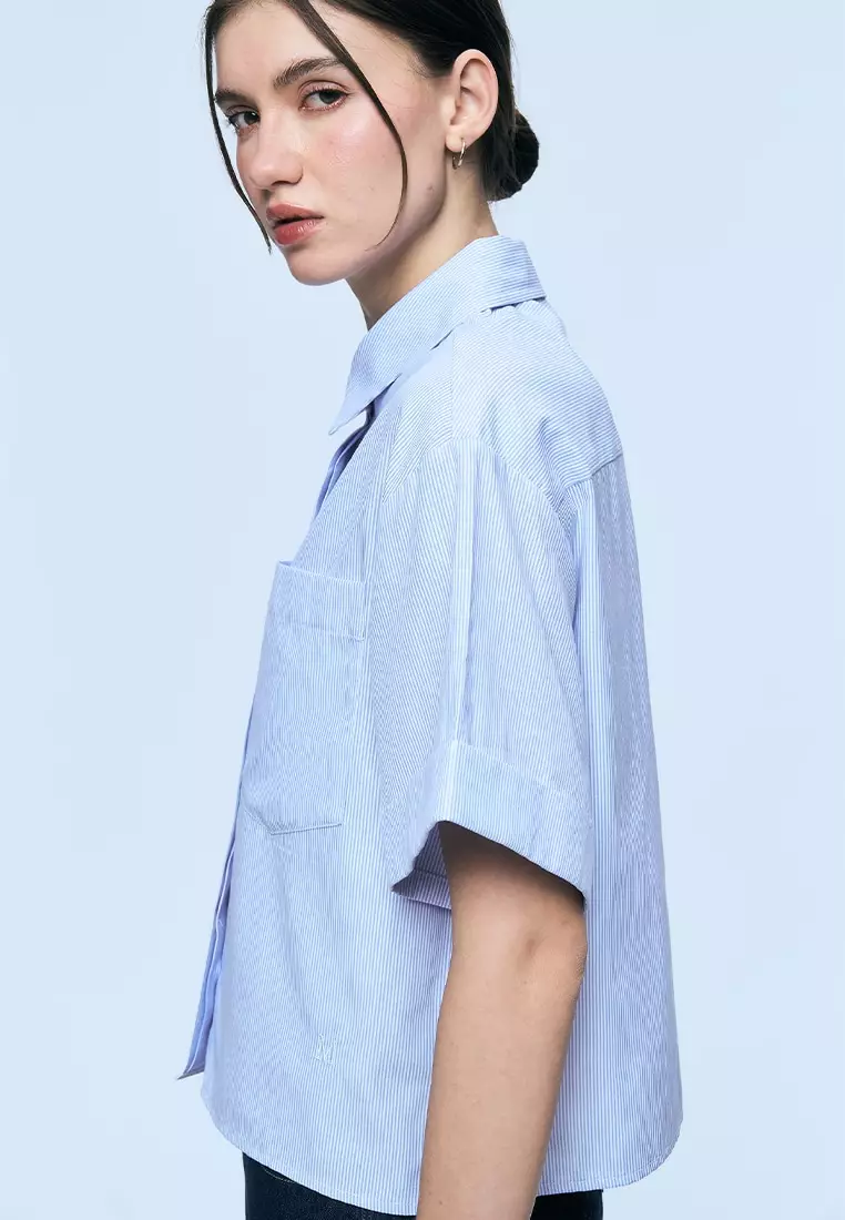 Boxy Striped Shirt