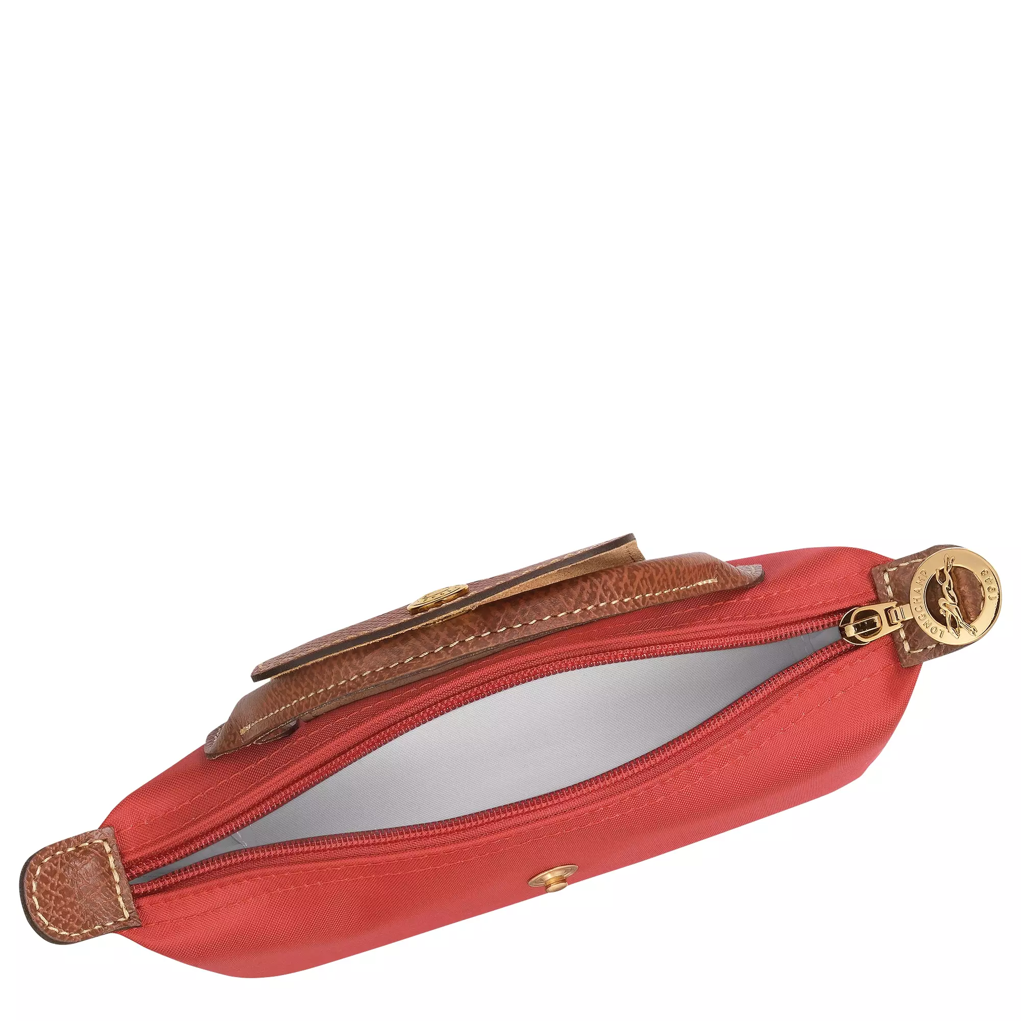 Le Pliage Original Pouch with Handle - Red Tomato