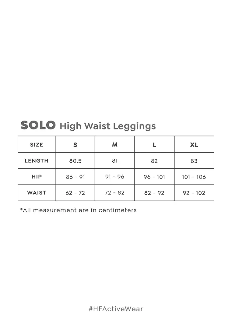 HAPPYFIT SOLO High Waist Leggings Pastel Coral